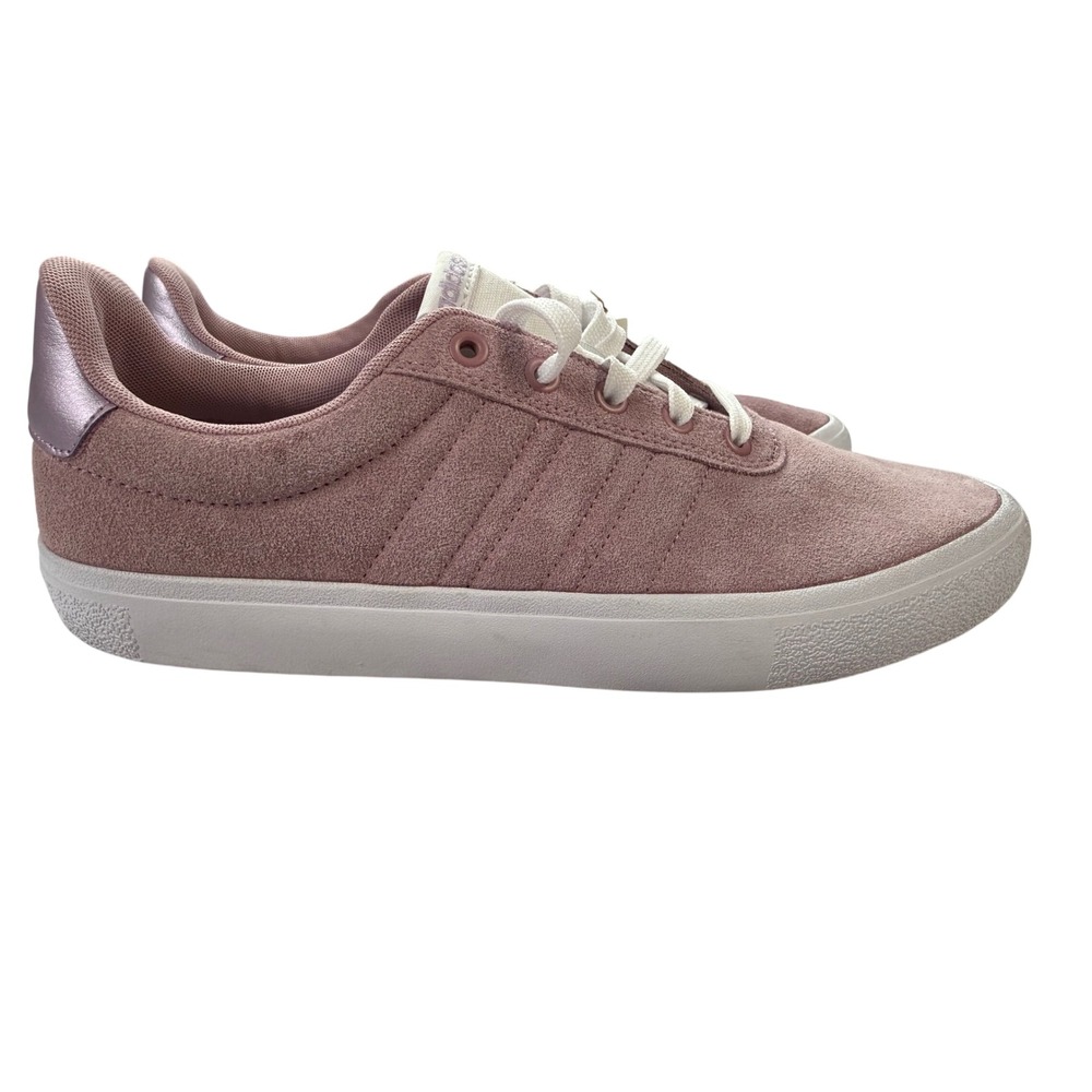 Adidas Vulcraid3r Sneakers Womens 11 Mauve New Suede Skateboarding GW9181